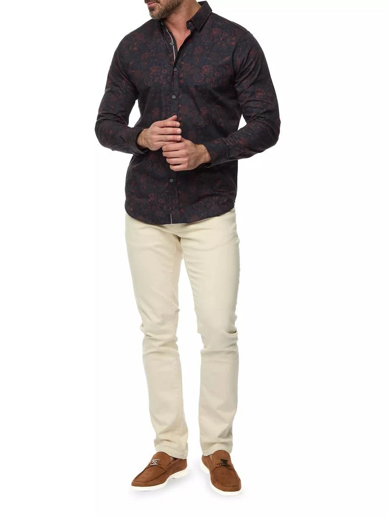Robert Graham Andson Floral Cotton Shirt 2