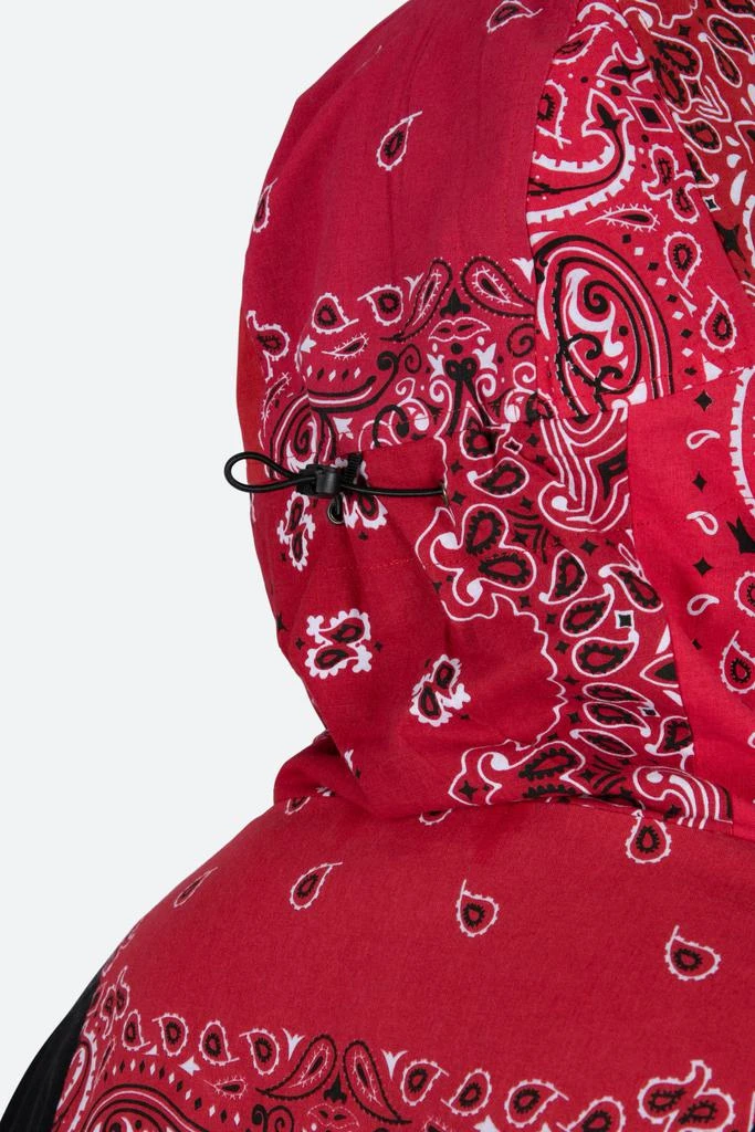 MNML Hooded Bandana Jacket - Red 9