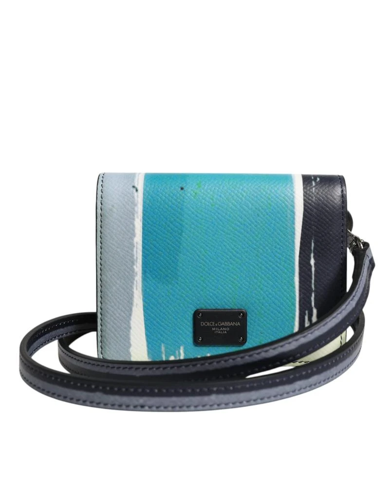 Dolce
Gabbana Leather DG Logo Bifold Card Holder Men
s Wallet (Pre-Owned)