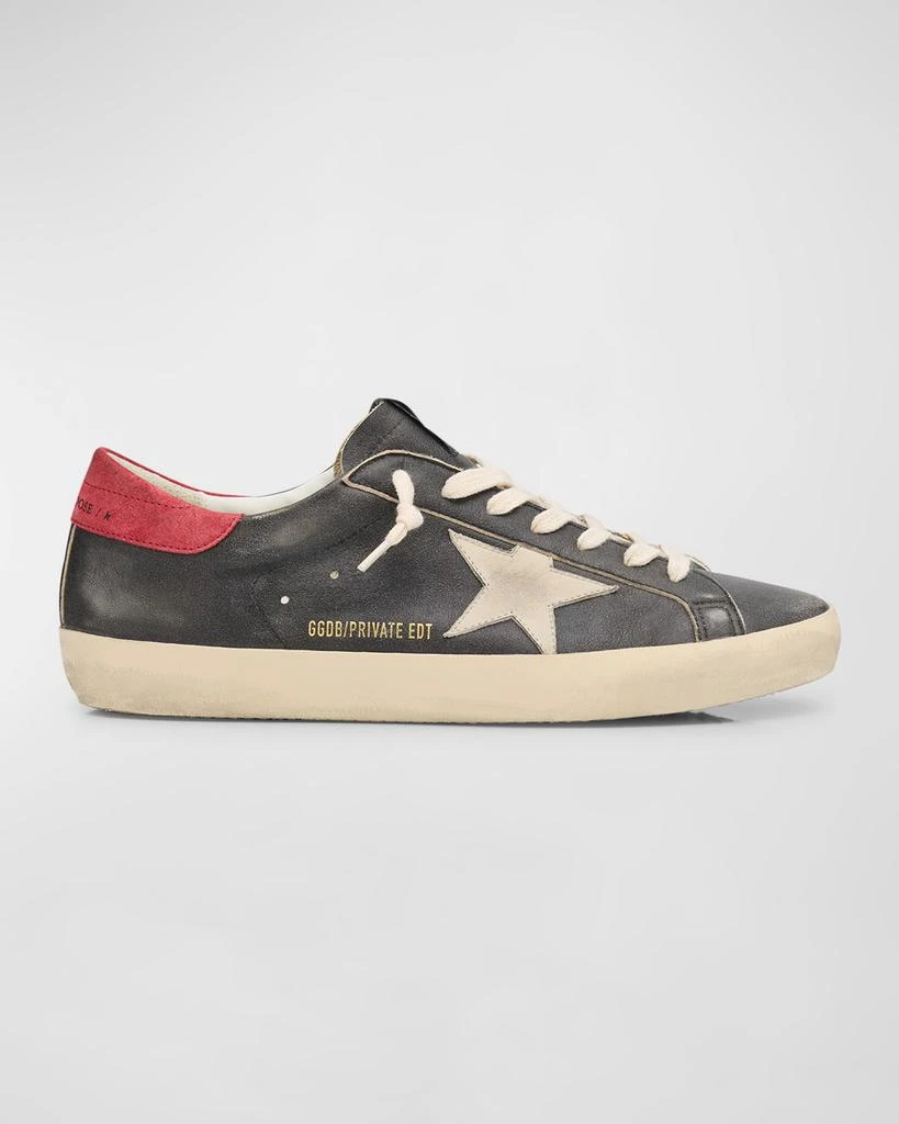 Golden Goose Men's Superstar Leather Low-Top Sneakers 1