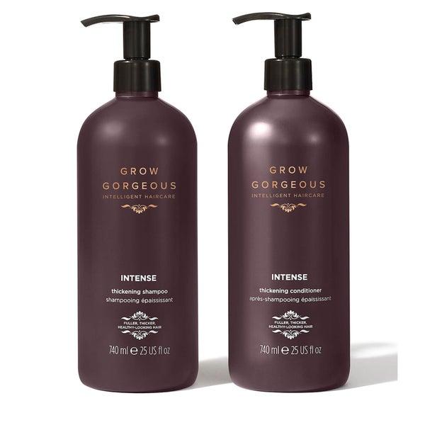 Grow Gorgeous Grow Gorgeous Supersize Intense Thickening Shampoo and Conditioner Bundle