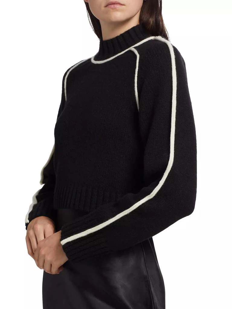 dh New York Crewneck Combo Midi-Dress 7
