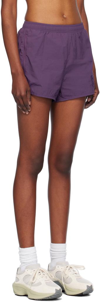 District Vision Purple Lightweight Zippered Hiking Sport Shorts