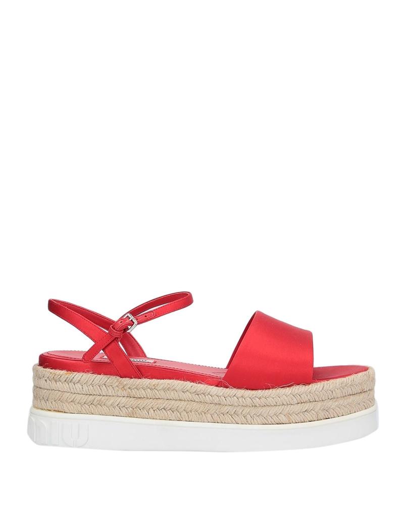 Miu Miu Miu Miu - Sandals - Red - Woman