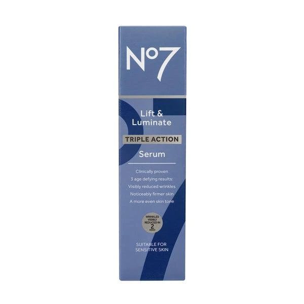 No7 Lift & Luminate Triple Action Serum 30ml 5