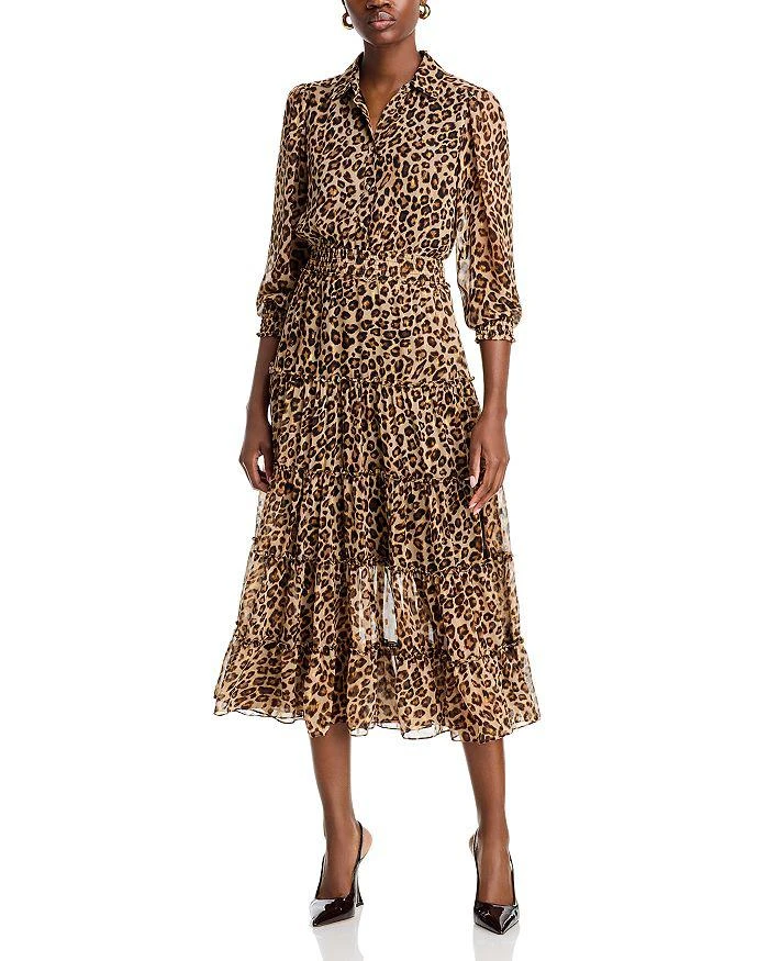 Tahari Tiered Midi Dress 1