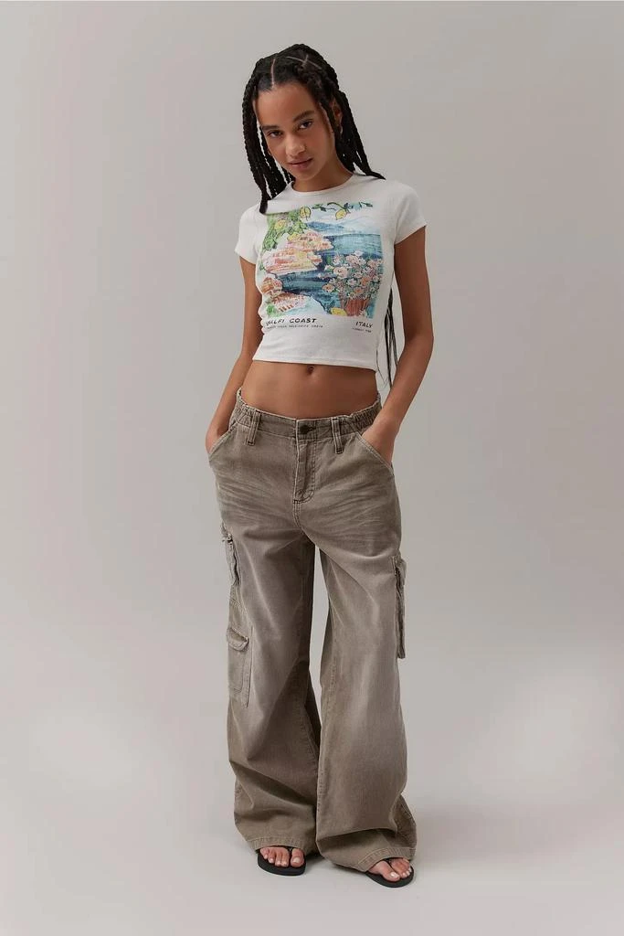 Urban Outfitters UO Amalfi Coast Too Perfect Graphic Baby Tee 3