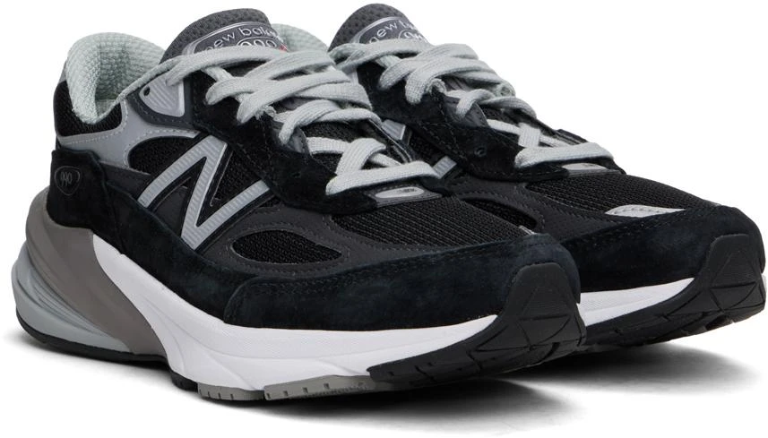 New Balance Black Made in USA 990v6 Sneakers 4
