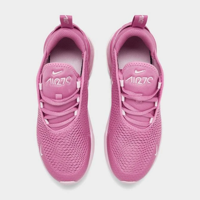 NIKE Girls' Little Kids' Nike Air Max 270 Casual Shoes 5