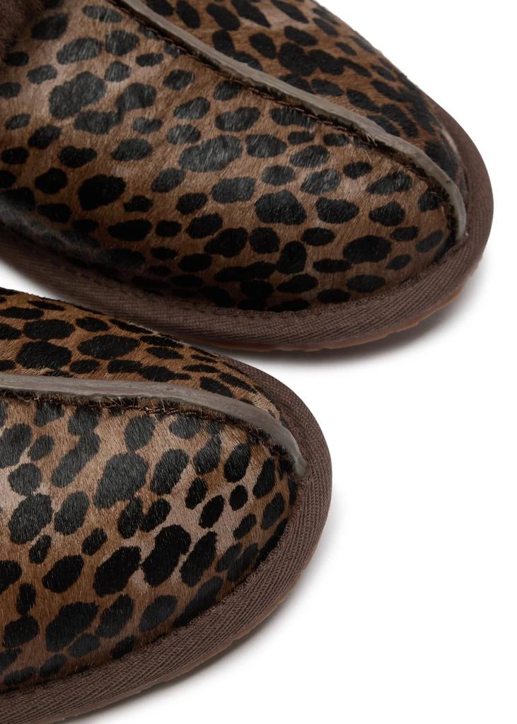 UGG Scuffette Caspian printed calf-hair slippers 3