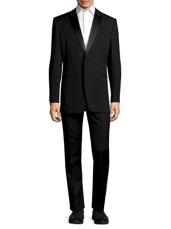 Ike Evening by Ike Behar Slim Fit Wool Blend Suit 1