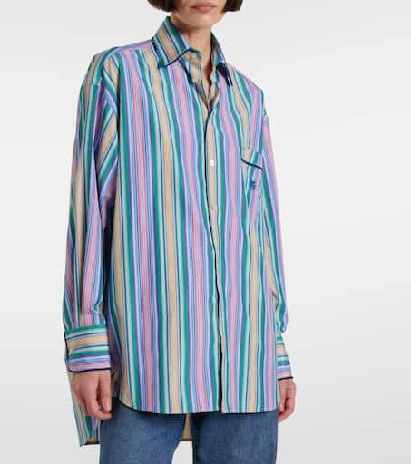 ETRO Striped cotton shirt 4