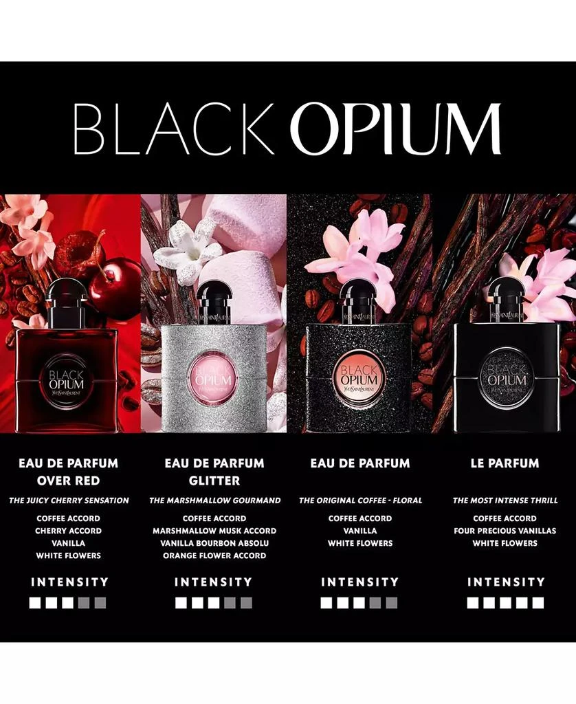 Yves Saint Laurent Black Opium Eau de Parfum Glitter, 3 oz. 5