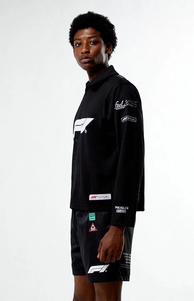 Formula 1 x PacSun Miami Black Long Sleeve Apex Jersey 3