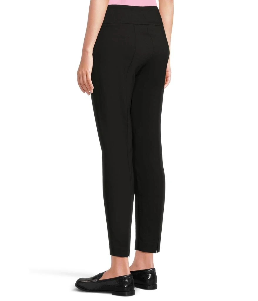 Elliott Lauren Control Stretch Pull-On Ankle Pants with Back Slit detail 3