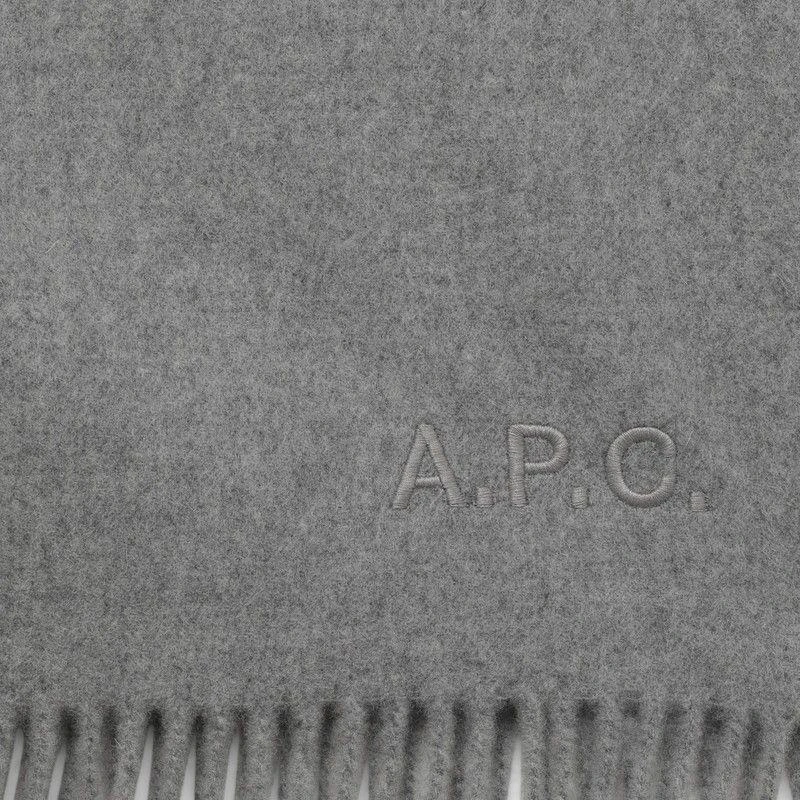 A.P.C. A.P.C. Ambroise Brodée Scarf 3