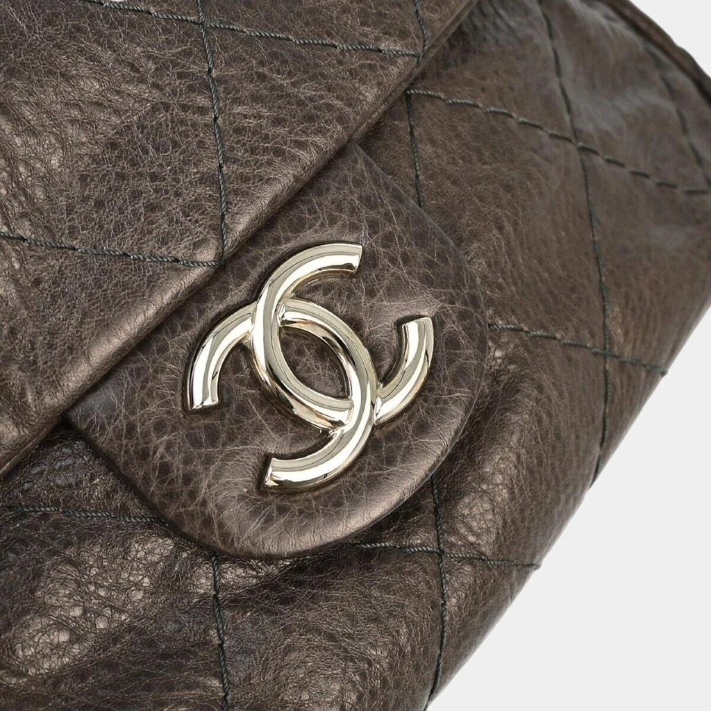 Chanel Chanel Brown Calfskin On-the-Road Handbag 3