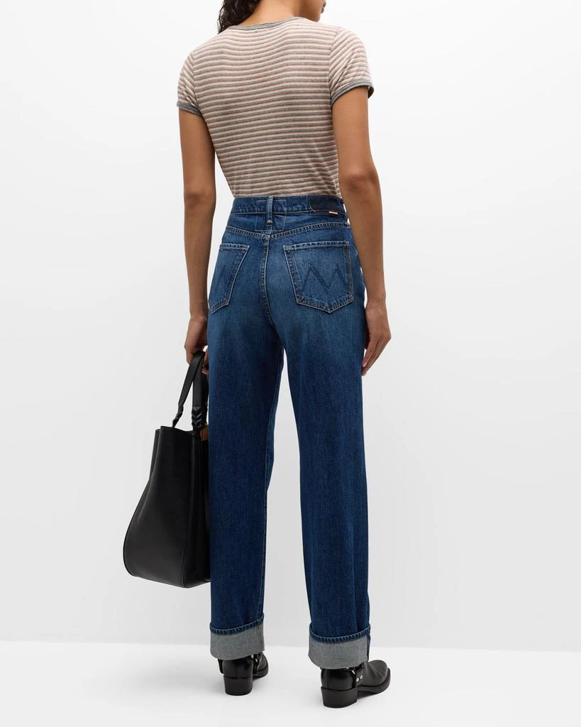 MOTHER Lil' Spitfire Nerdy Cuffed Jeans 4
