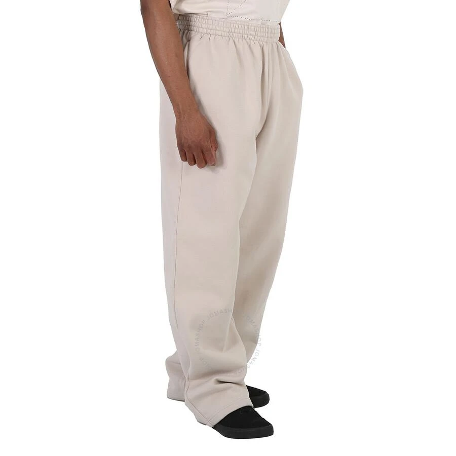 Balenciaga Cement Grey Wide Leg Cotton Sweatpants 3
