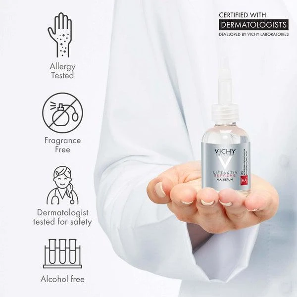 Vichy Vichy LiftActiv Supreme H.A. Wrinkle Corrector Serum with 1.5% Hyaluronic Acid Face (1 fl. oz.) 7