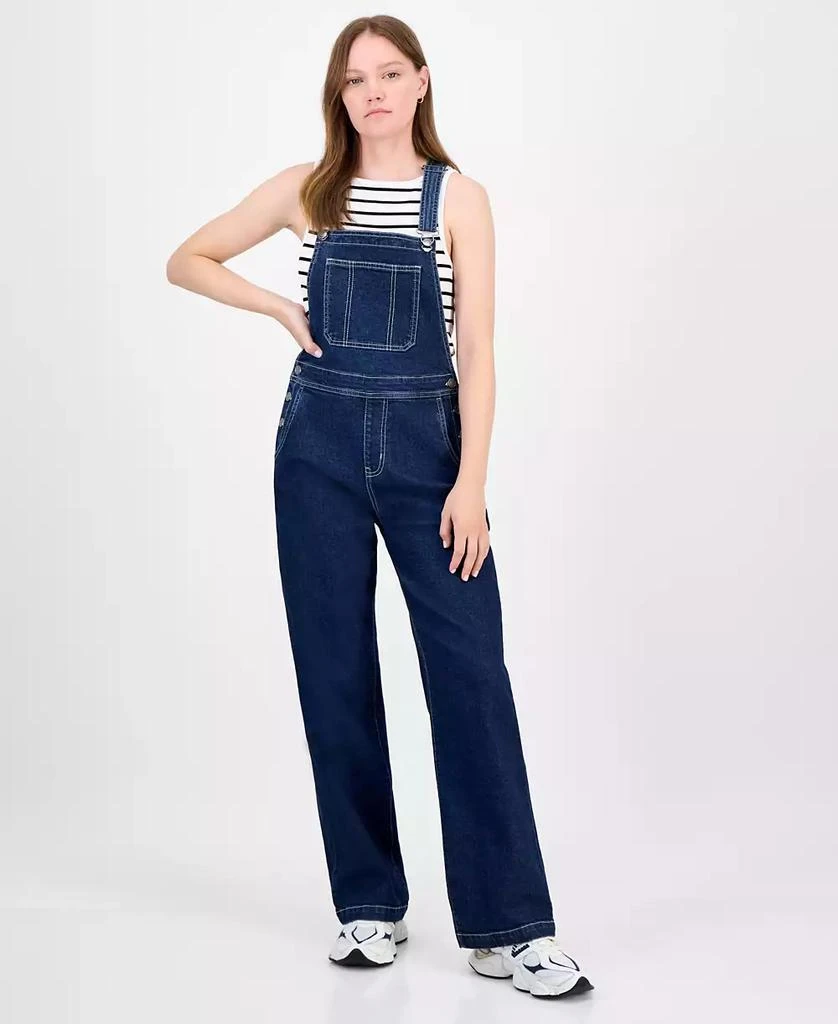 Juniors' Straight-Leg Denim Overalls – On Sale Now with Up to 40