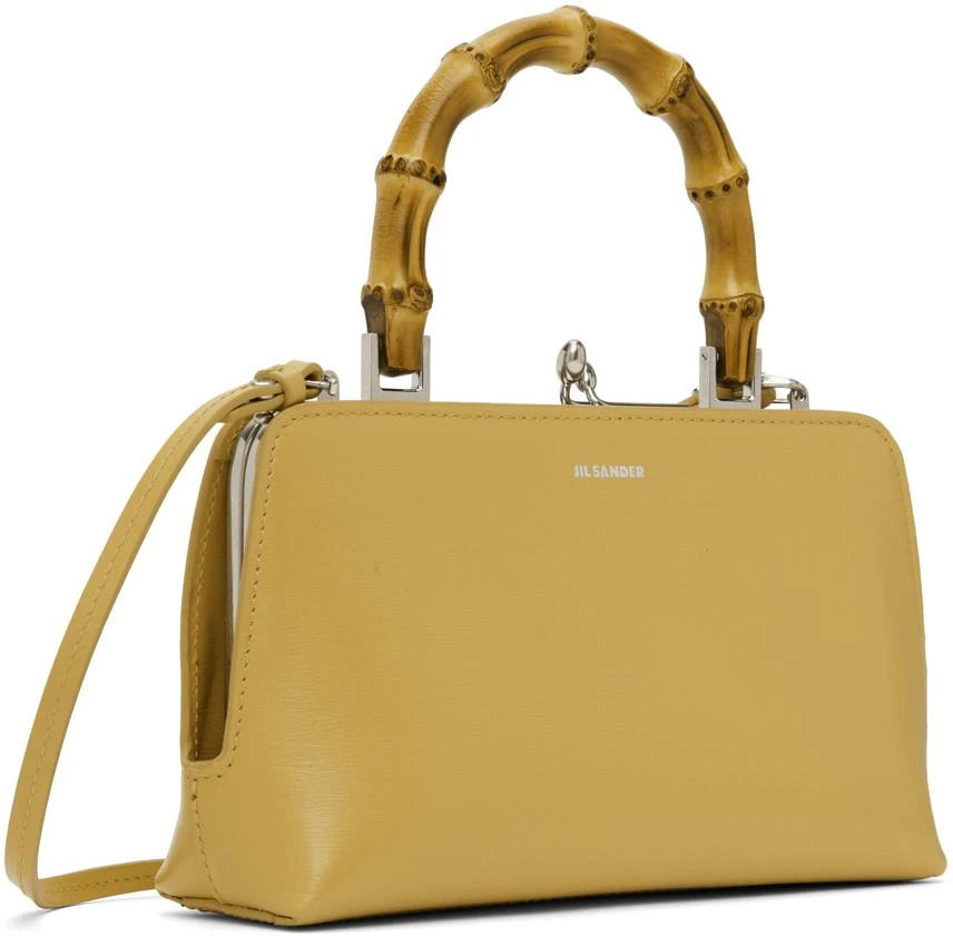 Jil Sander Yellow Goji Bamboo Mini Bag 2