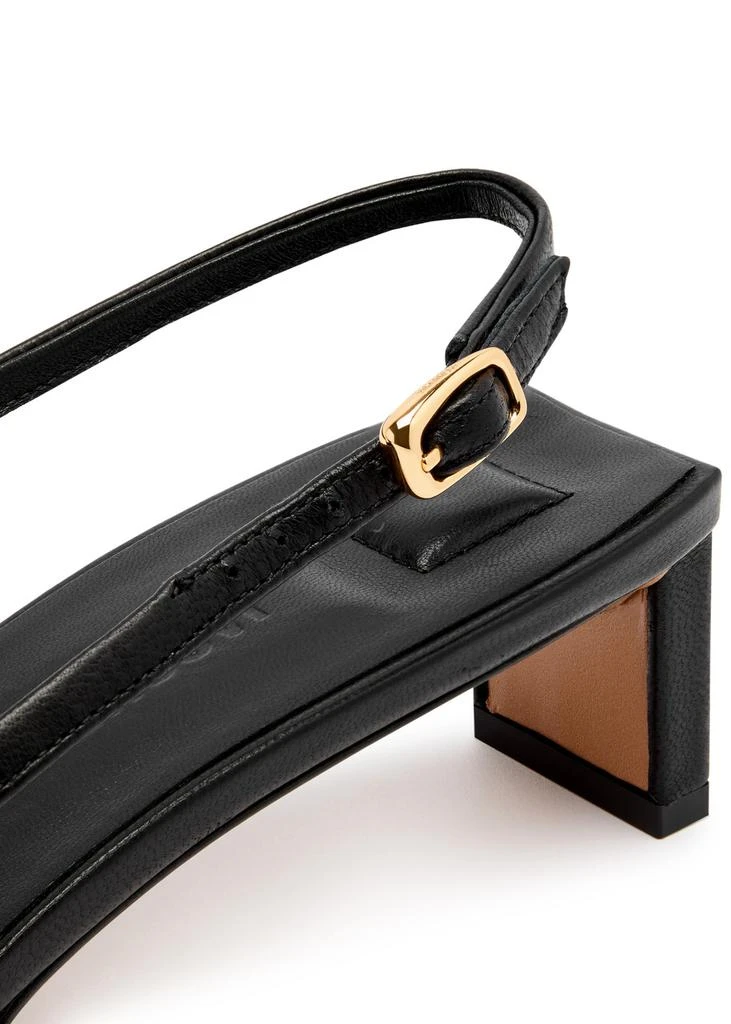 Jacquemus Les Slingbacks Duelo leather pumps 4