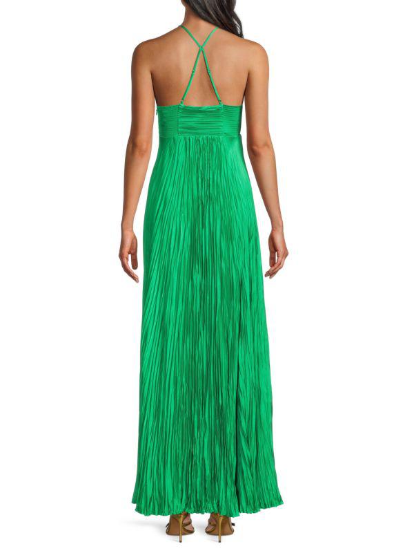 A.L.C. Angelina Plunging Maxi Dress