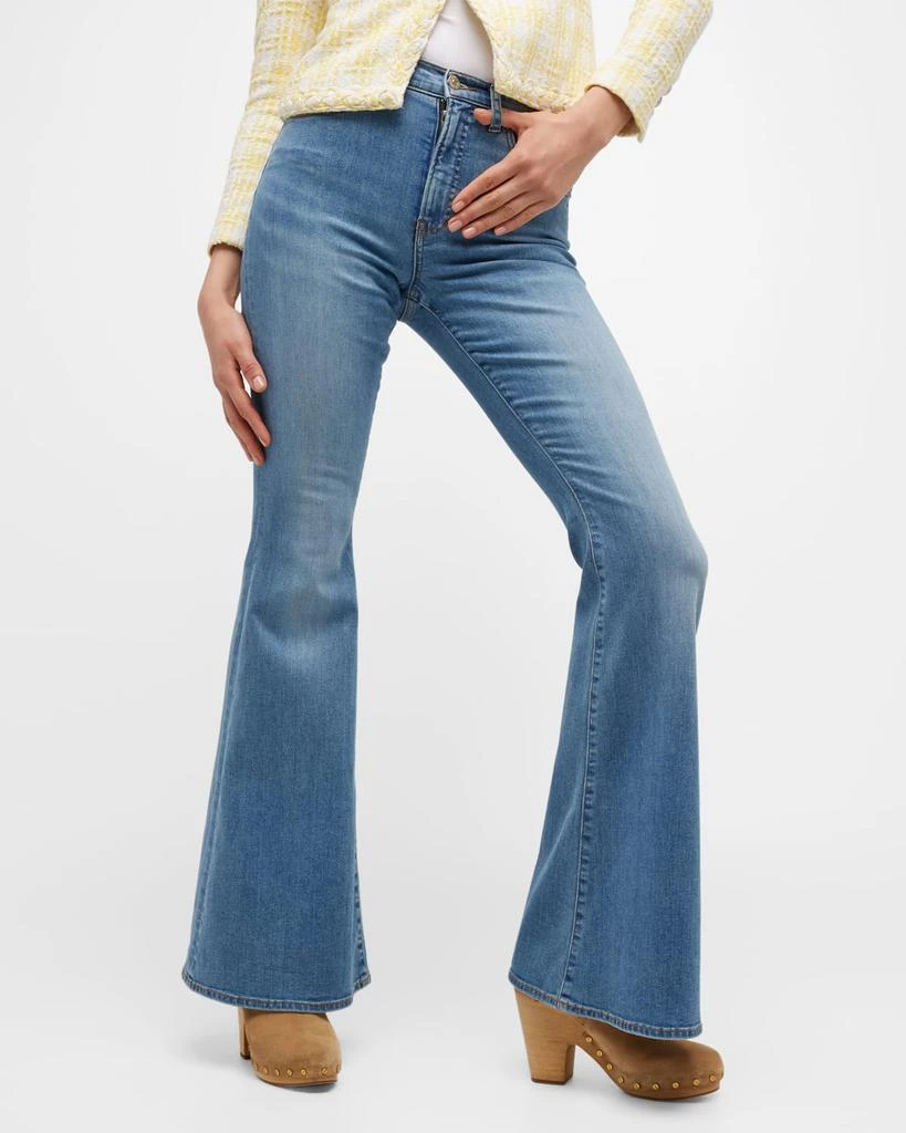 VERONICA BEARD Sheridan Bell Bottom Jeans 6