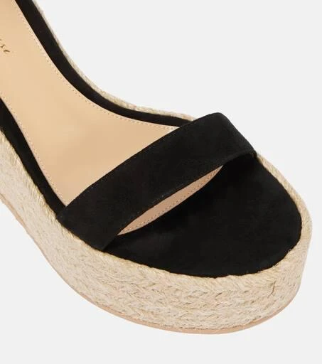 Gianvito Rossi Portofino suede espadrille wedges 6