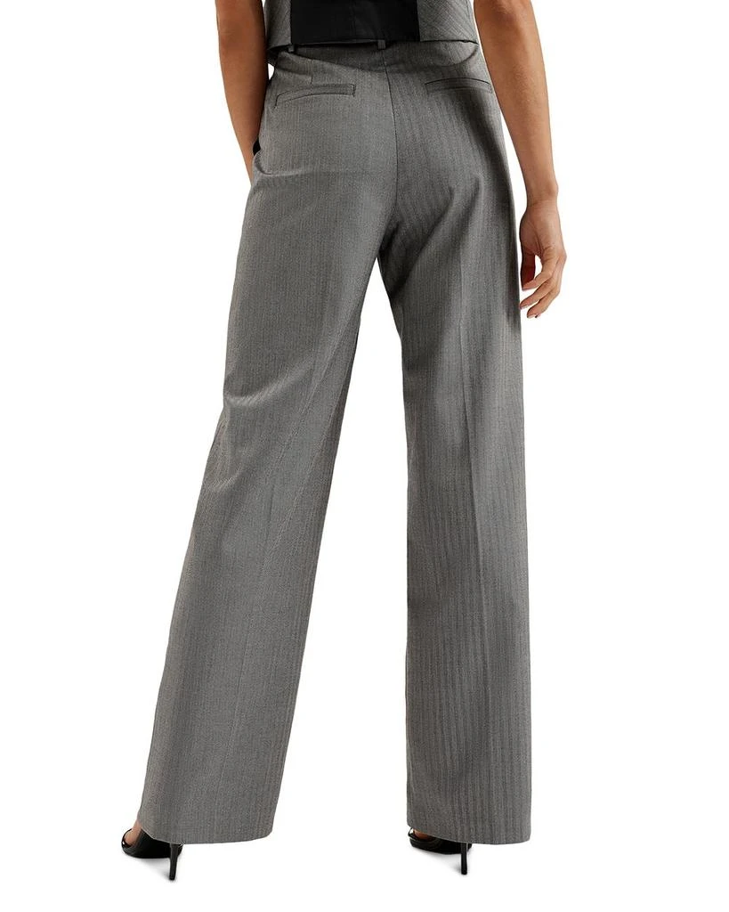 Ted Baker London Koa Metallic Pinstriped Pants 3