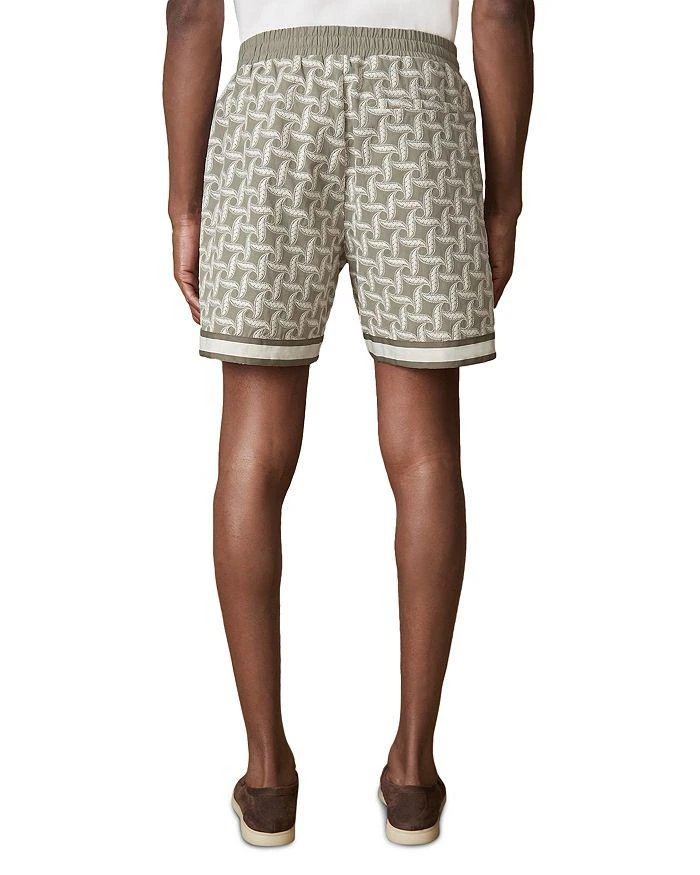 REISS Embroidered Drawstring 7.3" Shorts 3