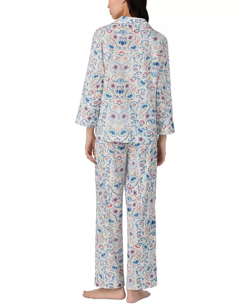 Ralph Lauren Women's 3/4-Sleeve Ankle Pajama Set 2