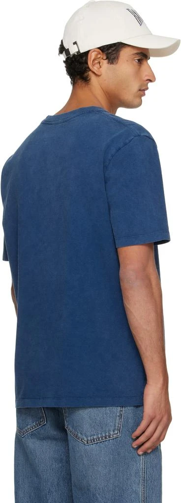 Balmain Blue Vintage 
Balmain
 Embroidered T-shirt 3