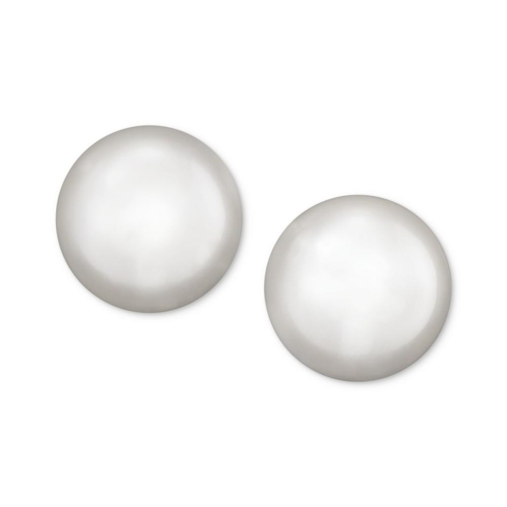 Belle de Mer Pearl Earrings, 14k Gold Akoya Cultured Pearl Stud Earrings (7mm)