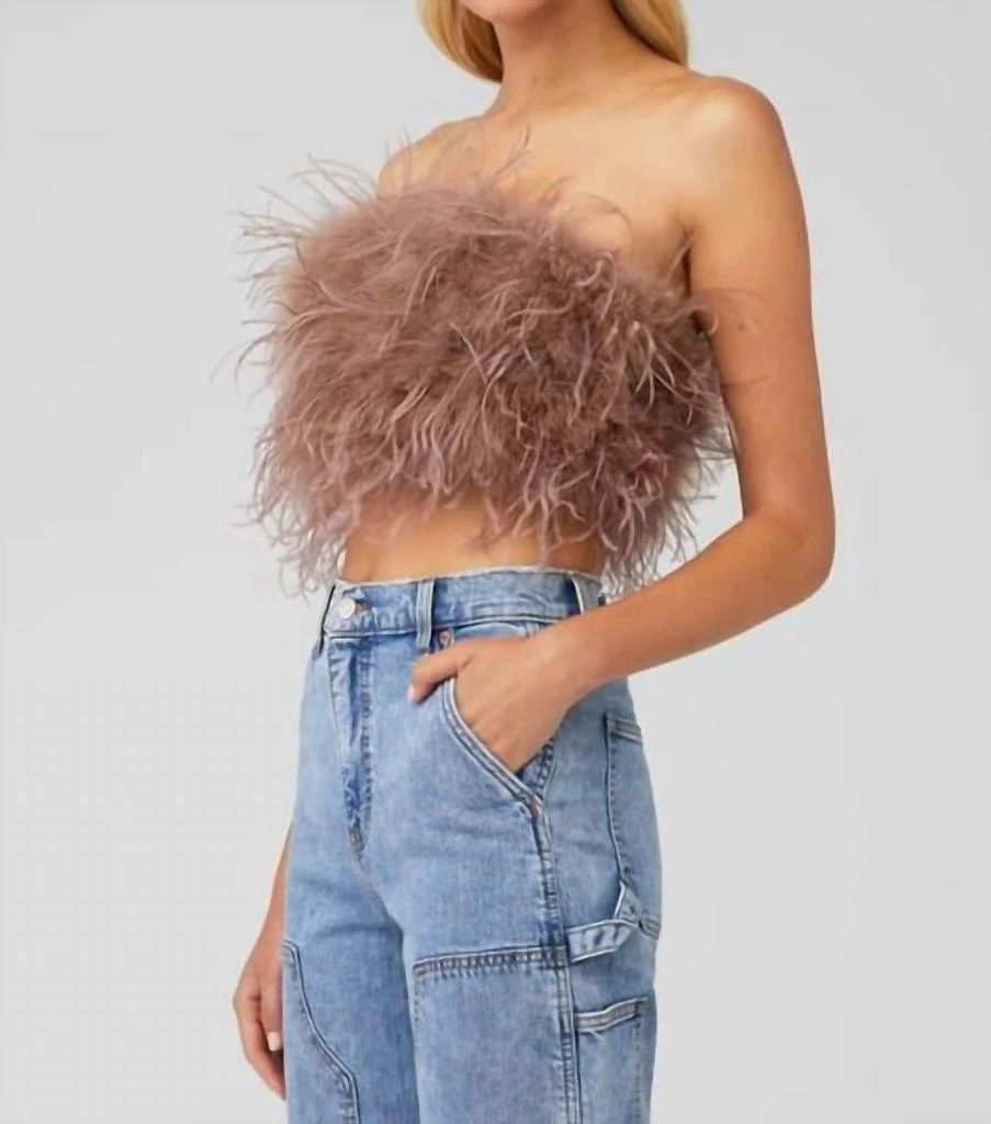 LaMarque Lamarque - Zaina Feather Bustier 3