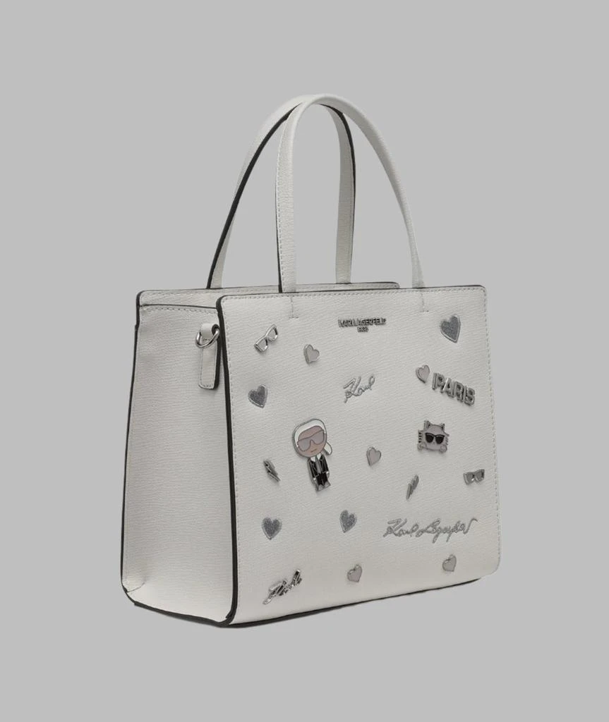 Karl Lagerfeld Paris MAYBELLE SATCHEL WITH PINS 2