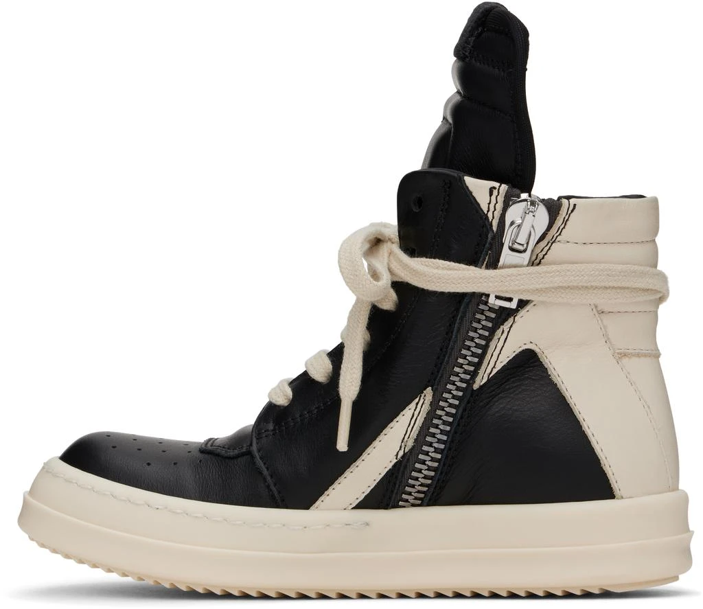 Rick Owens Kids Black Porterville Geobaskets Sneakers 3