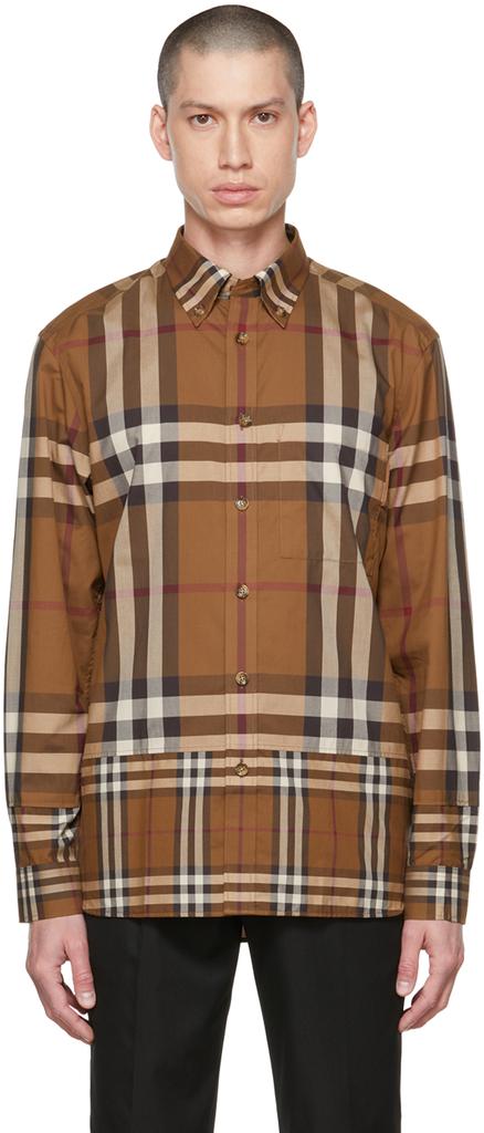 Burberry Brown Vintage Check Shirt