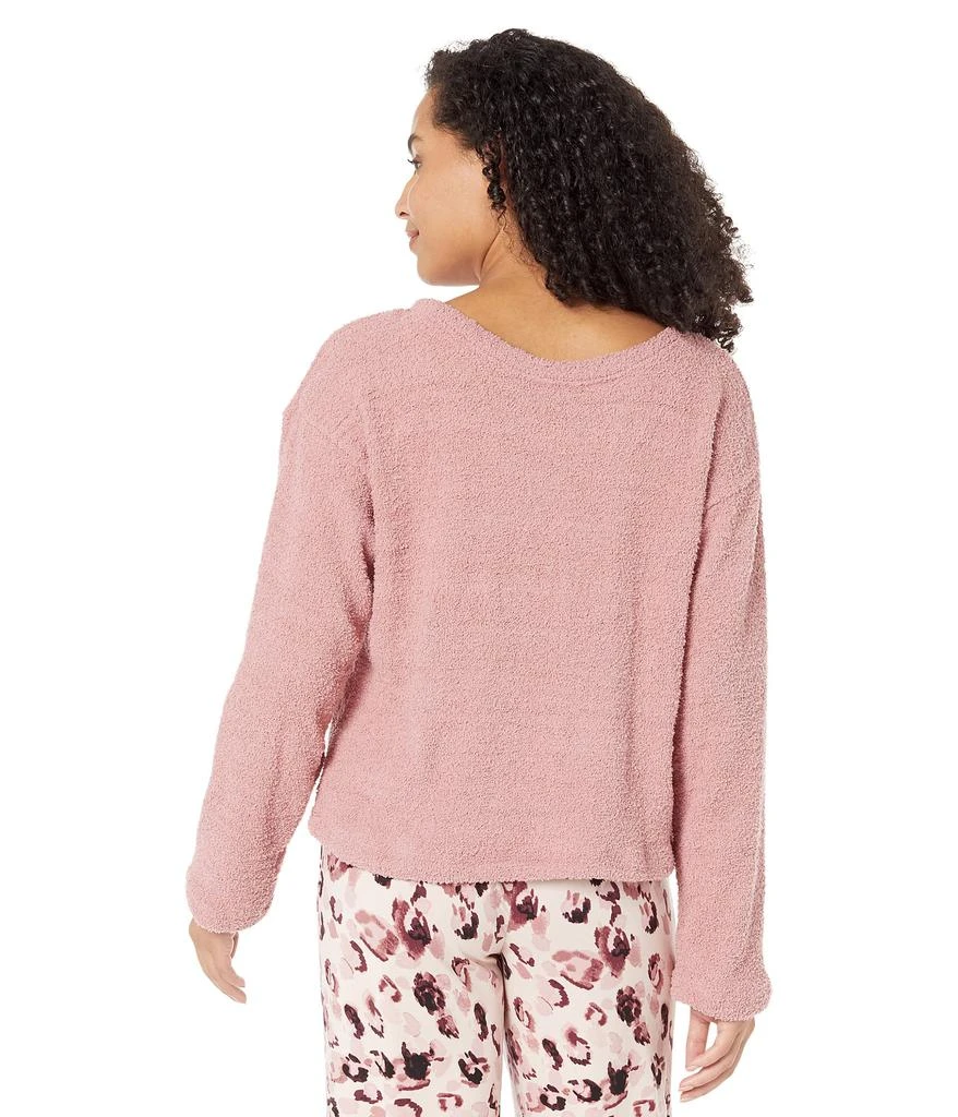 Hue Animal Fluffy Chenille Pajama Set 4