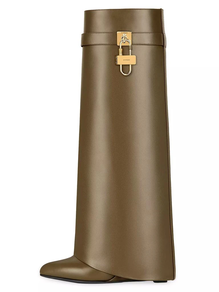 Givenchy Shark Lock Boots in Leather 6