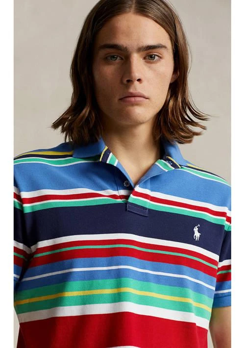 Ralph Lauren Ralph Lauren Classic Fit Striped Mesh Polo Shirt 3