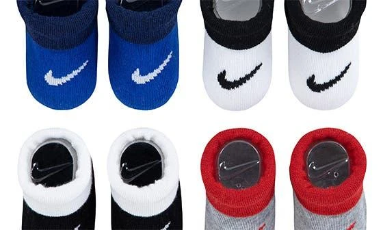 NIKE Pack of 4 Knit Booties 2