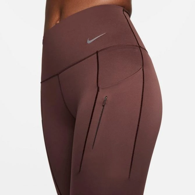 NIKE Women's Nike Go Firm-Support High-Waisted Cropped Leggings 7