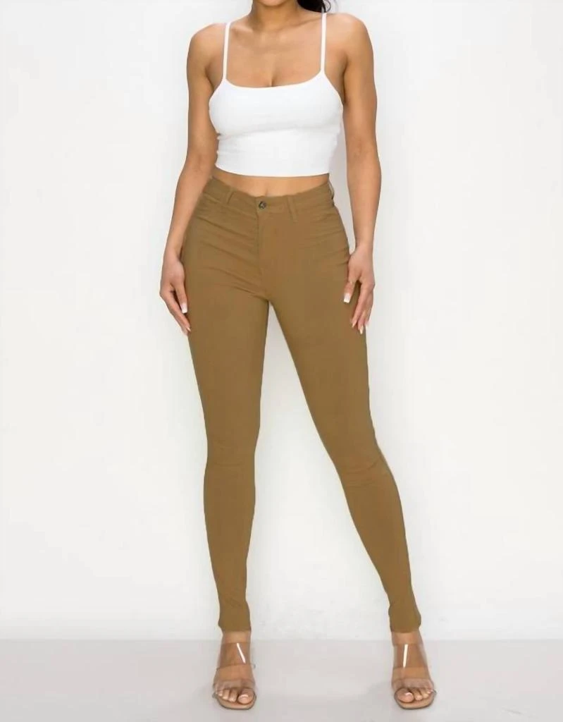 Denim Zone Denim Zone - High Waisted Super-Stretch Pants 4