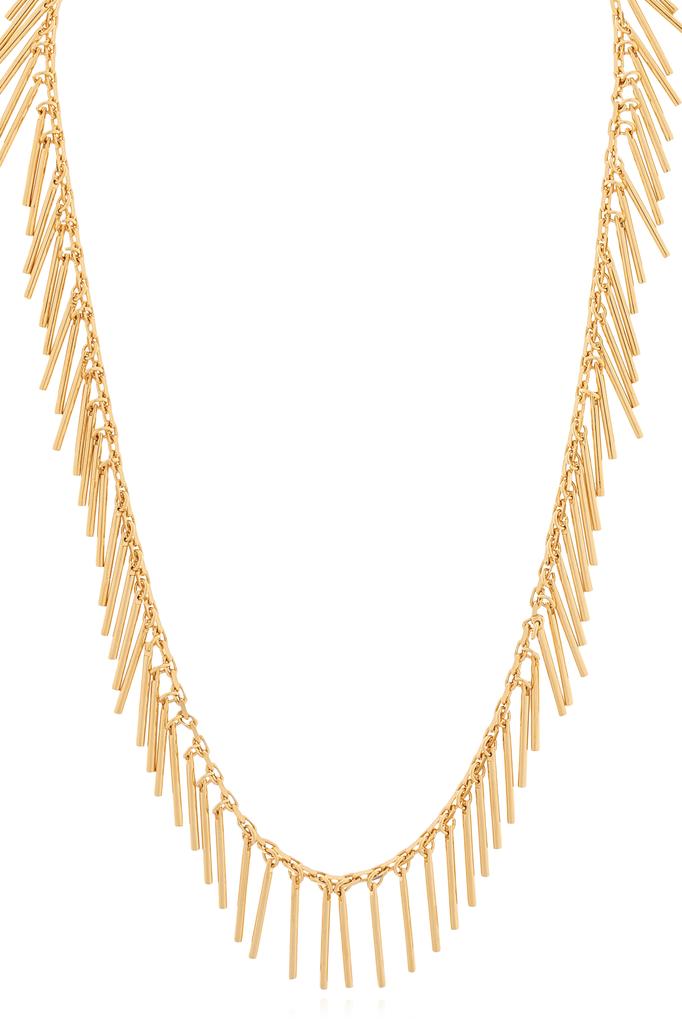 【関税＆送料込み】Jil Sander Golden Necklace JIL SANDER Gold- and silver-tone necklace | NET-A-PORTER