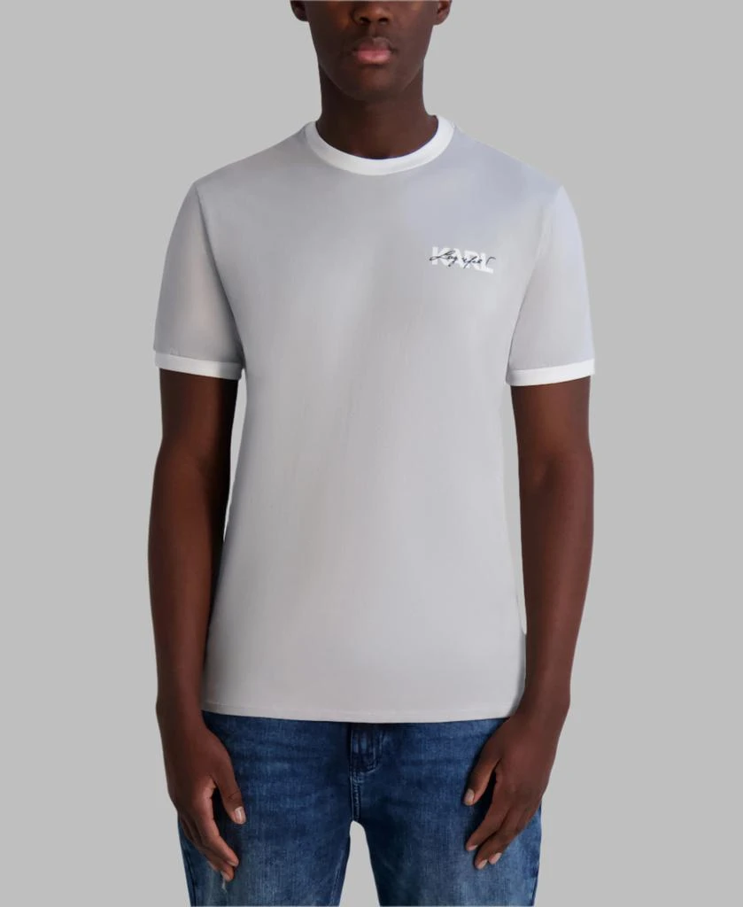 Karl Lagerfeld Paris LAYERED EFFECT LOGO TEE 1