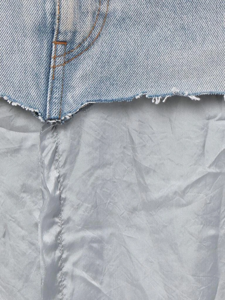 Balenciaga Ripped Off Cotton Skirt 4