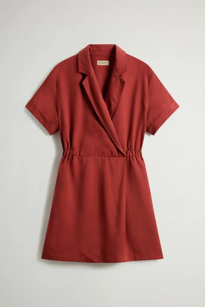 Woolrich Tencel Dress - Women - Red 5