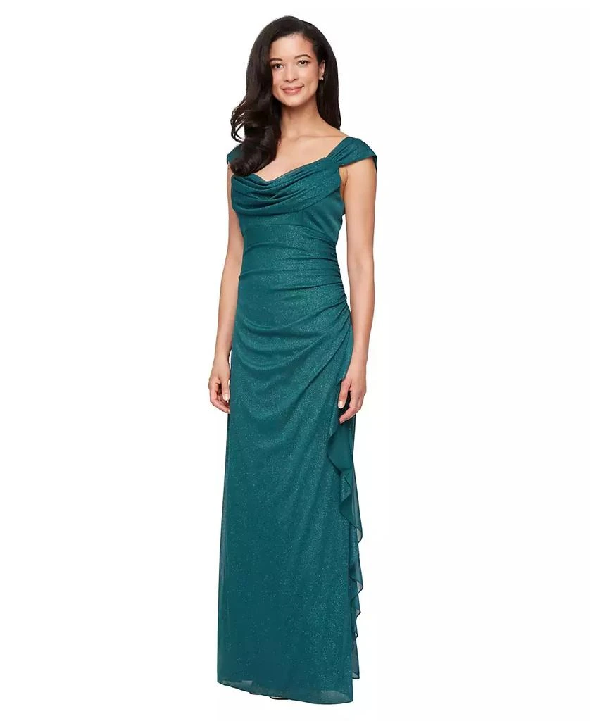 Petite Cowl Neck Long Dress  On Sale Now with Up to 25% Off | Discover  Exclusive Deals & Savings at BeyondStyle  Authentic Alex Evenings dress|women's  fashion|dresses with Limited-Time Discounts, Free